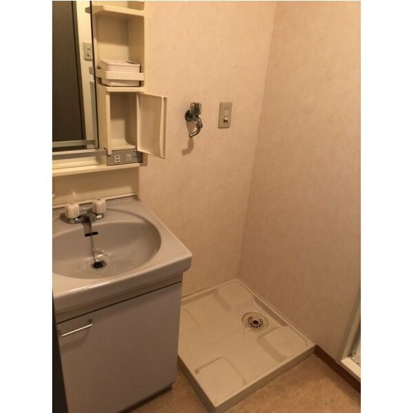 メゾンラフィーネの洗面所