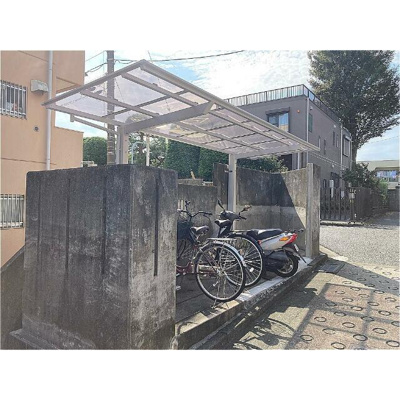 【その他共用部分】 | 緑寿ハイツ | 駐輪場完備。