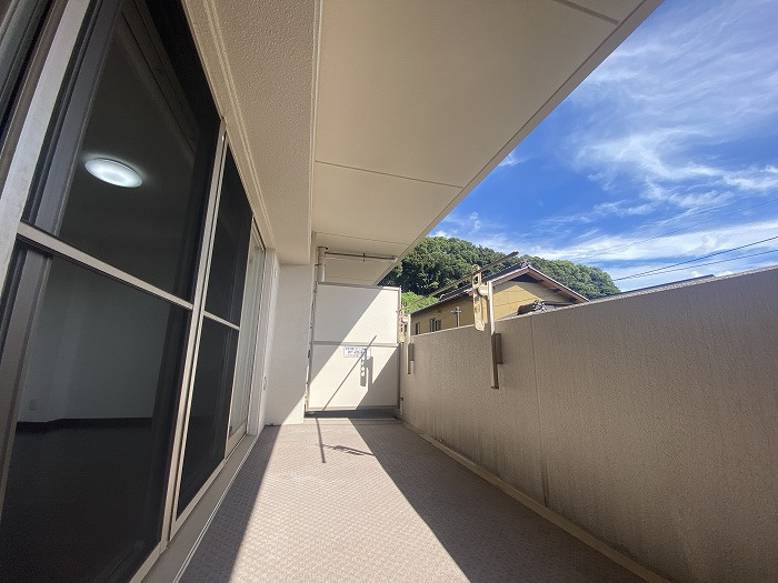 サンクレイドル東海グランデのバルコニー