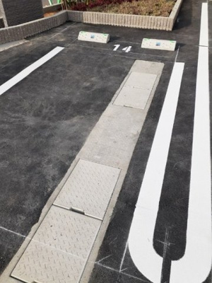 【駐車場】 | ビィ・フラットＡ