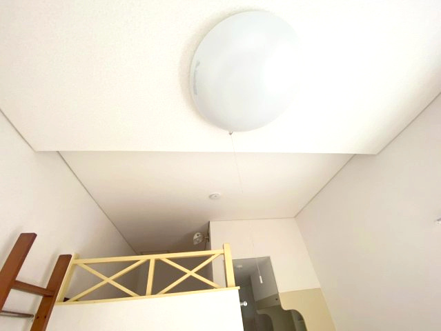 ユーカリフラットⅡの内装|天井高いです。