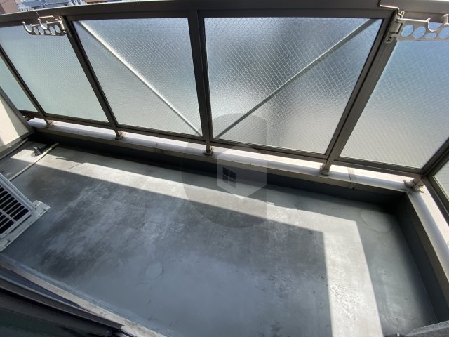 Ritz小阪のバルコニー