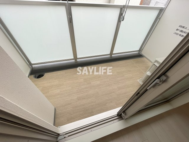 ソルテラスOSAKA緑橋クレアストのバルコニー