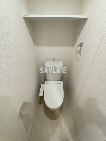 ソルテラスOSAKA緑橋クレアストのトイレ