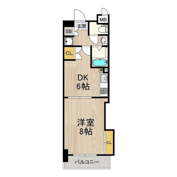 コンソラーレ日本橋の間取り