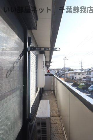 ミルフィーユおゆみ野　Ⅲの展望|バルコニー付きです♪