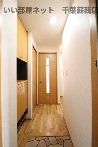 ミルフィーユおゆみ野　Ⅲの玄関|毎日通るエントランスはこのようになっています