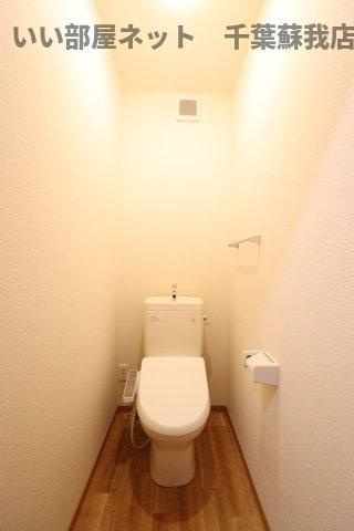 ミルフィーユおゆみ野　Ⅲのトイレ|トイレもきれいです