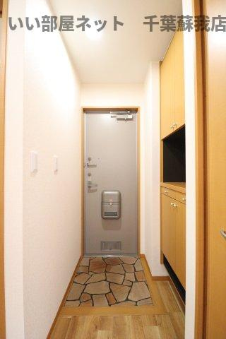 ミルフィーユおゆみ野　Ⅲの玄関|いってきます！