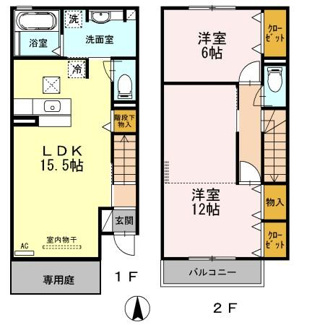 【間取り】 | ルミエールささ