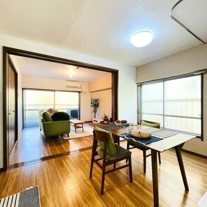 東洋ハイツの居間・リビング