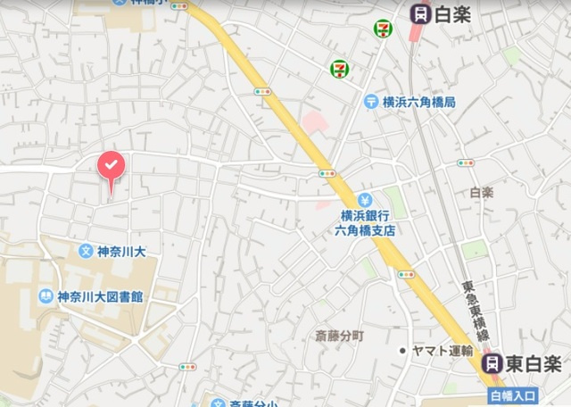 さくら荘の地図