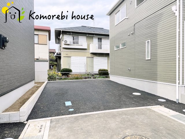 上尾市大谷本郷　第8　新築一戸建て　クレイドルガーデン　04の庭|撮影：25/10/14