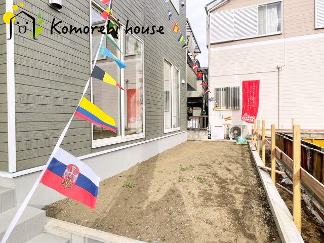 上尾市大谷本郷　第8　新築一戸建て　クレイドルガーデン　04の庭|11/11撮影