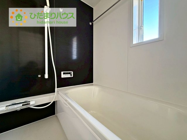 北茨城市磯原町上相田第2　新築戸建の浴室|大人が足を伸ばしても十分な広さ！一人でゆっくりくつろぐ時間も大切です！