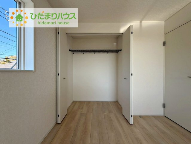 北茨城市磯原町上相田第2　新築戸建の収納|各居室にはしっかりと収納を完備！