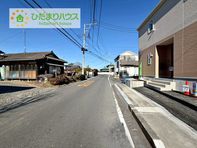 北茨城市磯原町上相田第2　新築戸建の前面道路含む現地写真|今から見たいも大歓迎！お気軽にお問い合わせください☆彡