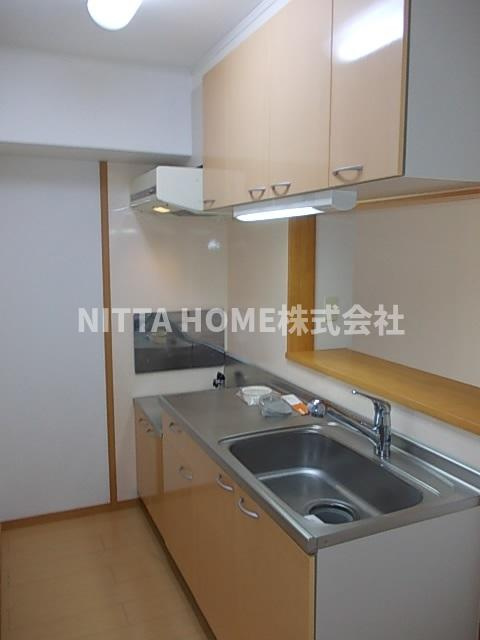 トゥー・ル・モンド・ヌーベルのキッチン|カウンターキッチンがついています◎