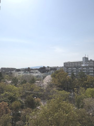 北緑丘第四住宅18号棟の展望