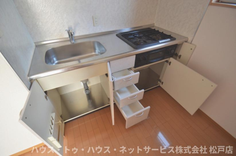 メイクス F棟のキッチン