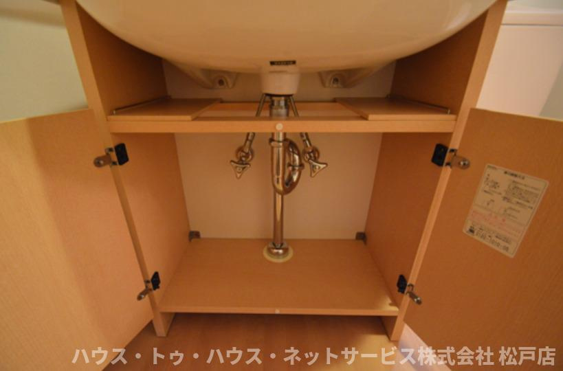 メイクス F棟の洗面所