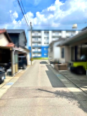 敦賀市清水町二丁目中古戸建の前面道路含む現地写真