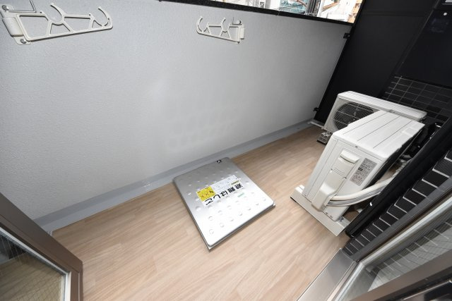 プレサンス立売堀ベルヴィルのバルコニー