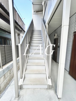【その他共用部分】 | パームコテージ18番館 | 共用階段です。