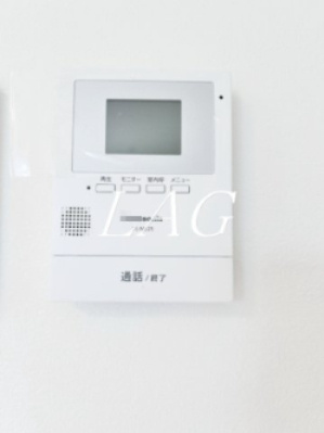【セキュリティ】 | パームコテージ18番館 | モニター付きインターフォンです。