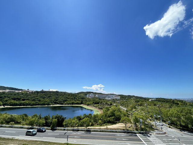 研究学園5団地・525号棟の展望