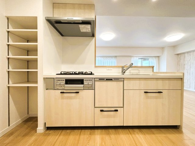 真栄マンション泉楽のキッチン|キッチンでお料理をお楽しみください