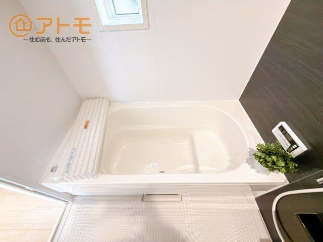 【浴室】 | 沼津市沢田町第1　新築戸建　3号棟 | お風呂で日々の疲れを落としましょう♪スタイリッシュなお風呂になっています！