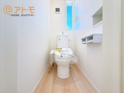 【トイレ】 | 沼津市沢田町第1　新築戸建　3号棟 | ２つトイレがあるので朝も混みあわずに使うことができます！
