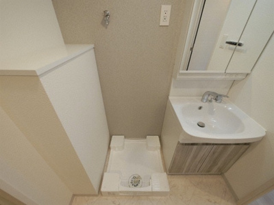 【設備】 | S-RESIDENCE新大阪Rish | 洗濯機置き場です