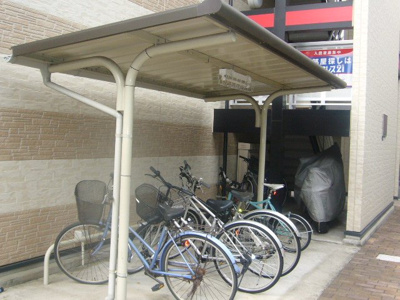 【その他】 | レオパレスＰＣＯＴＴ | 駐輪場　原付＆自転車のみ駐輪可能