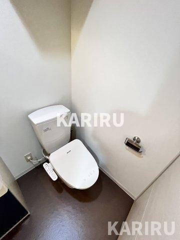 レジデンス京橋スクエアのトイレ|清潔感のあるトイレです