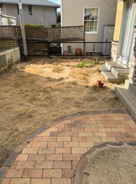 ひたちなか市大字中根　中古戸建の庭