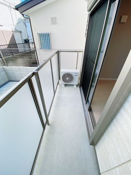 AJ北小金のバルコニー