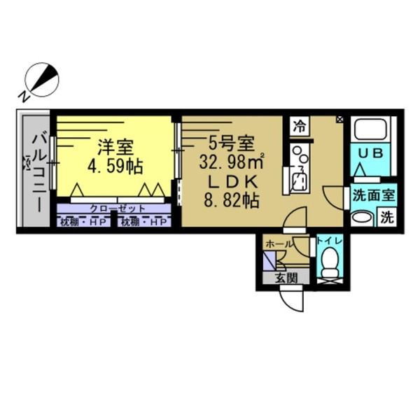 AJ北小金の間取り