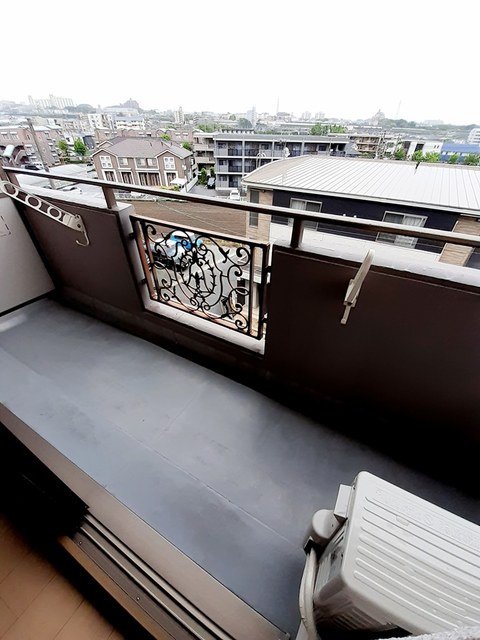 アーバンリバブルのバルコニー