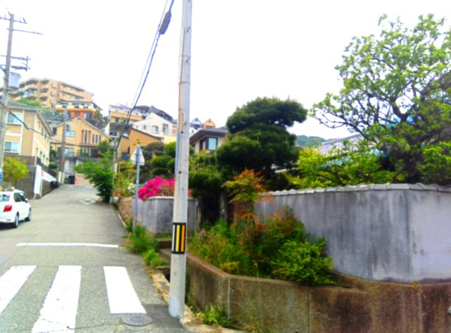 野上４丁目　土地の前面道路含む現地写真