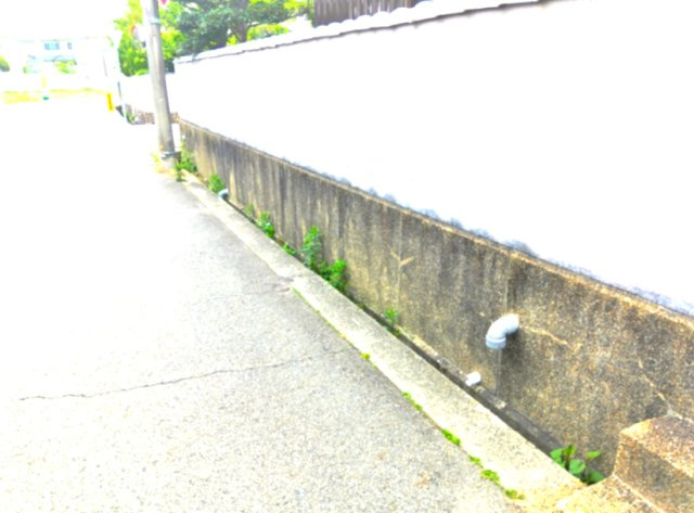 野上４丁目　土地の前面道路含む現地写真