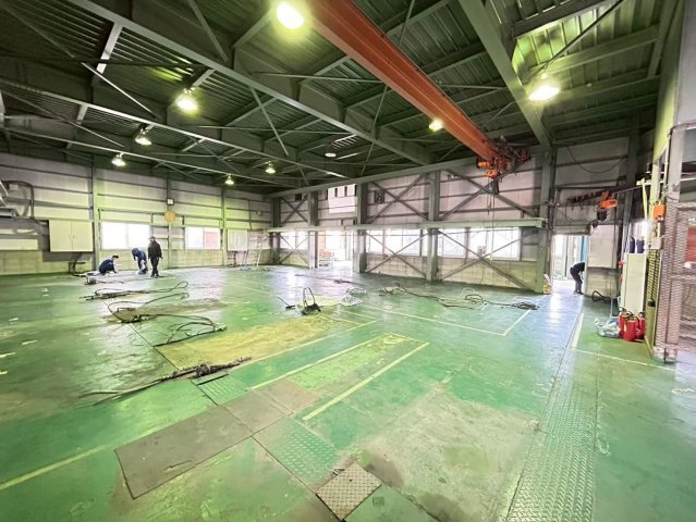 高浜市論地町1丁目貸工場の内装