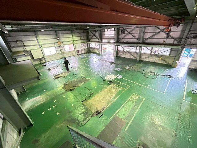 高浜市論地町1丁目貸工場の内装