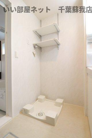 サンアベニューⅣの洗面所|洗濯機置場