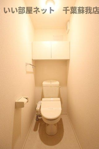 サンアベニューⅣのトイレ|コンパクトで使いやすいトイレです