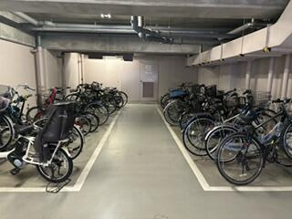  | 屋内駐輪場　防犯面も安心です 