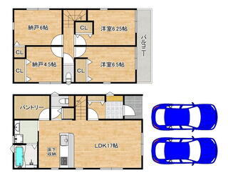 堺市中区深阪第4期　新築一戸建の間取り