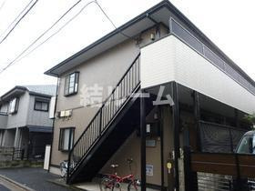 板橋区大谷口２丁目のアパートのエントランス