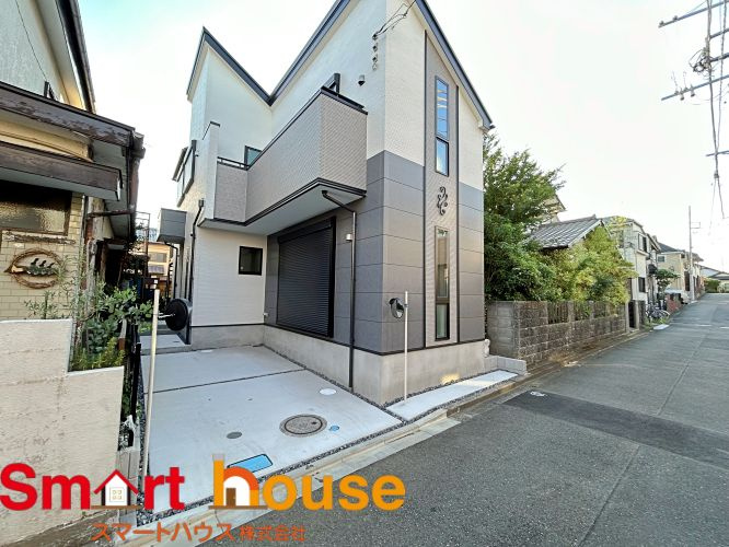 相模原市南区大野台5丁目の前面道路含む現地写真